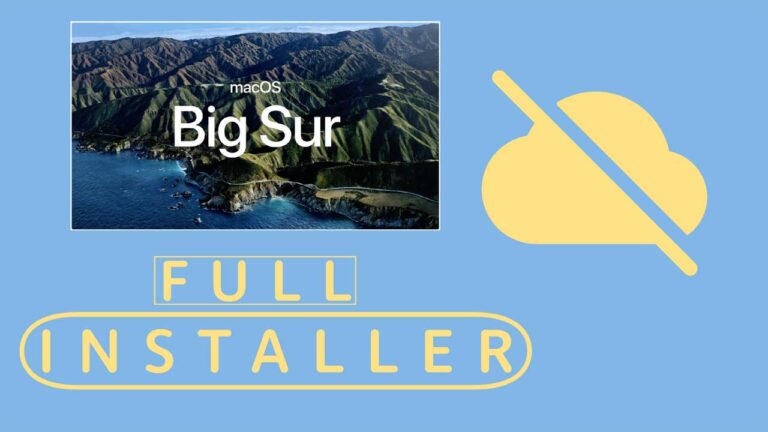 Download macOS 11.7 (Big Sur) full offline installer